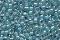 15-2208 Turquois Green Lined Crystal AB